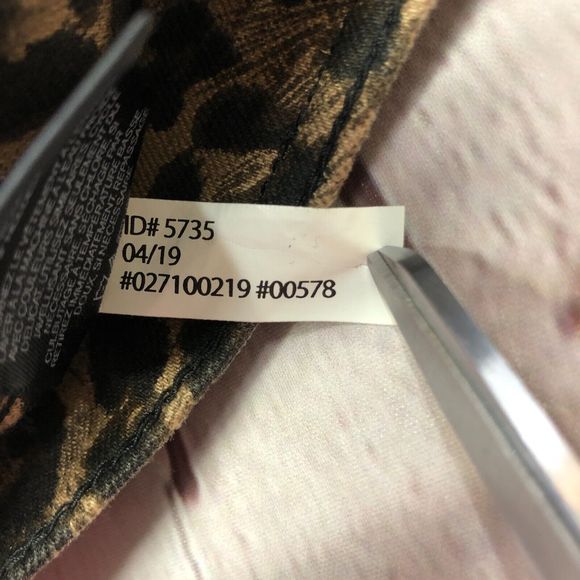 NWT Express Women High Rise Ankle Legging Pants Size 0 Animal Prints M103 -5 - Picture 11 of 16